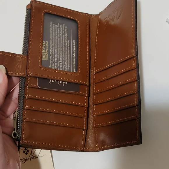 Patricia Nash Multicolor Leather Wallet - Picture 6 of 9